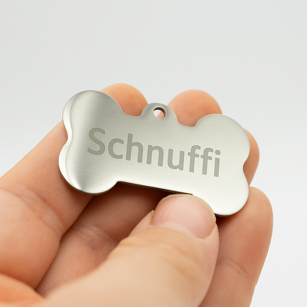 🎁 Individuell gravierter Anhänger – perfekt für deinen Vierbeiner!